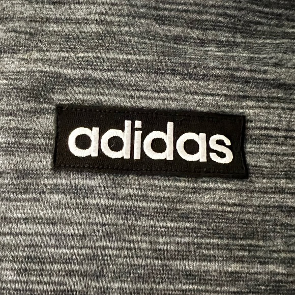 Adidas crew neck sweatshirt sz L color space dye dark gray - Picture 4 of 5